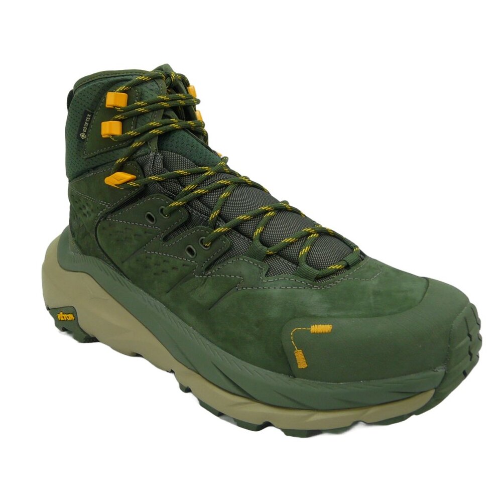 HOKA ONE ONE SKY KAHA 2 GTX MEN'S DUFFLE BAG RADIANT YELLOW US 9.5 D